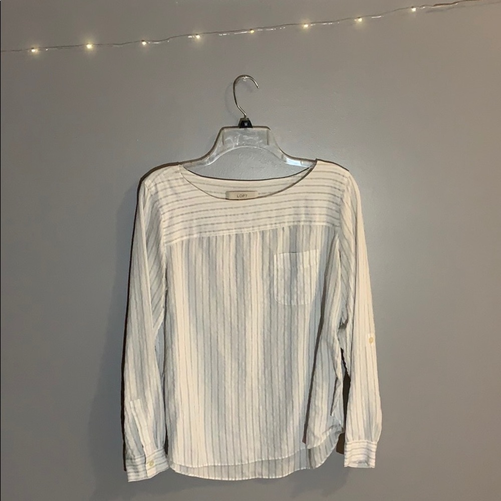 WHITE SOFT BLOUSE